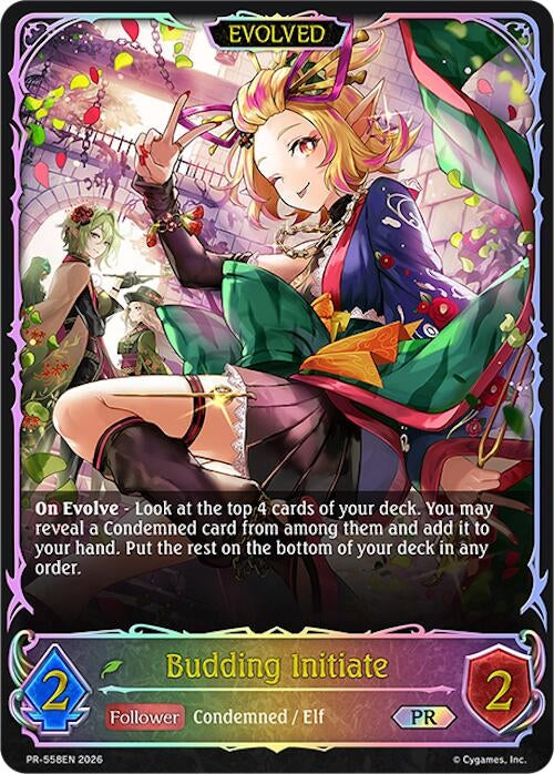 Budding Initiate (Evolved) (PR-558EN) (SVPR)