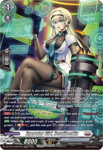 Operator Girl, Reudbeckia (SR) (DZ-BT16/SR21EN) (DZ-BT16)