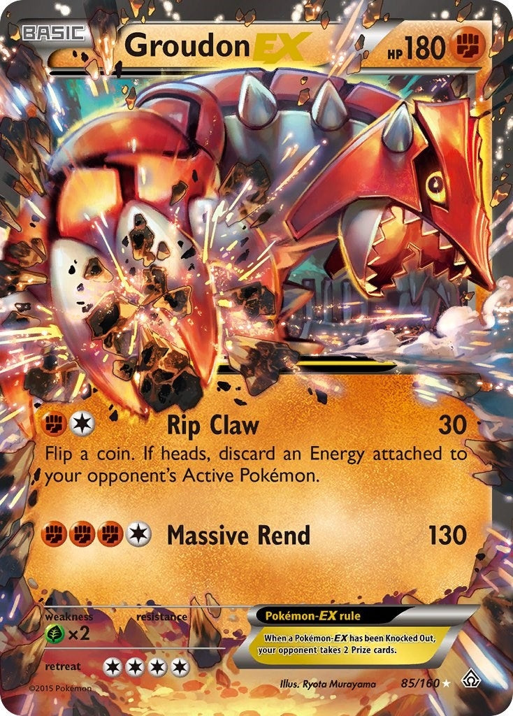 Groudon EX (85/160)