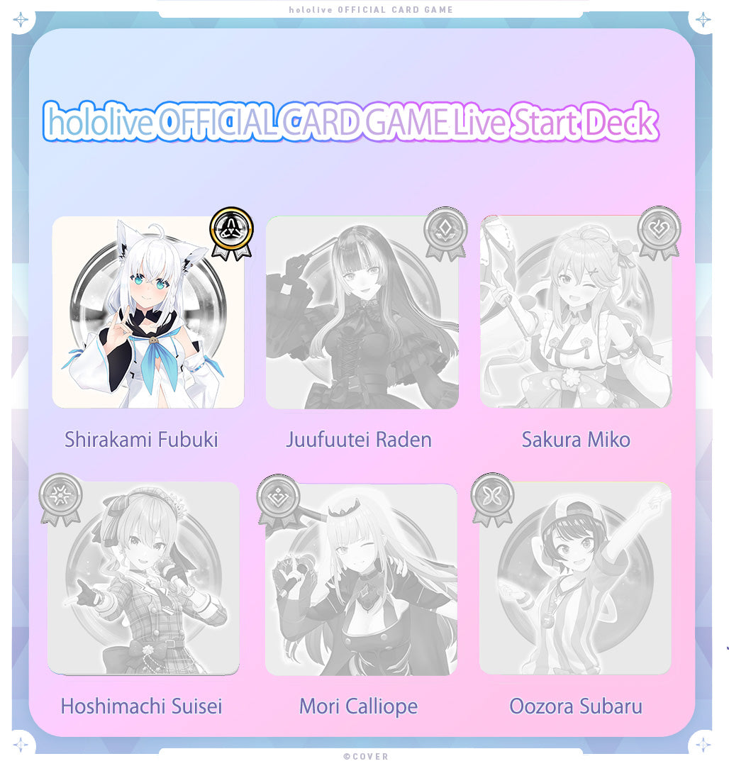 Live Start Deck: Shirakami Fubuki