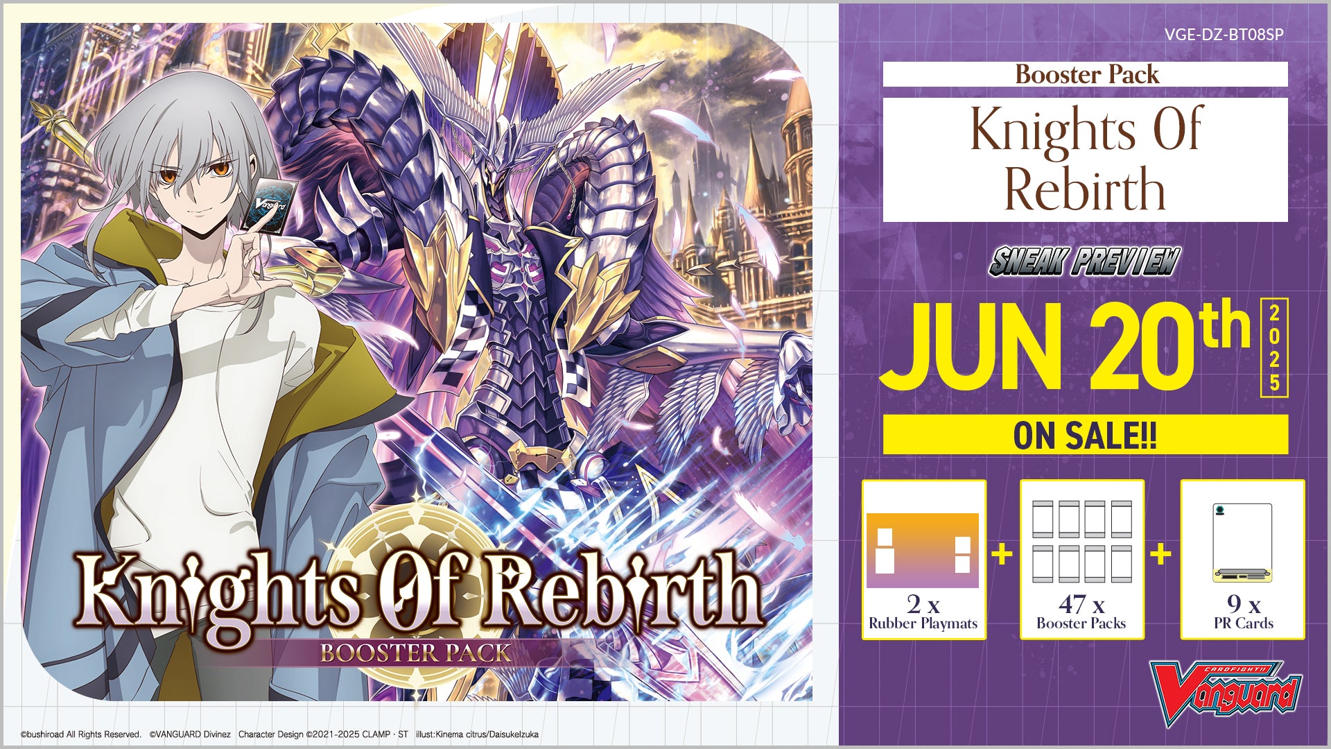 Sneak Preview Kit | DZ-BT08 Knights 0f Rebirth