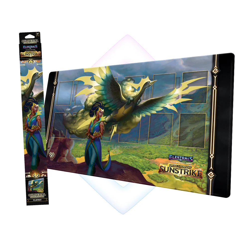 Sunstrike Ohmperial Champion of Hera Playmat | Elestrals
