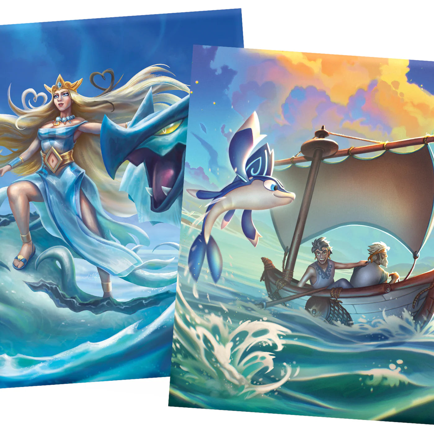 Lifestream Lochagon Champion of Aphrodite Card Sleeves | Elestrals