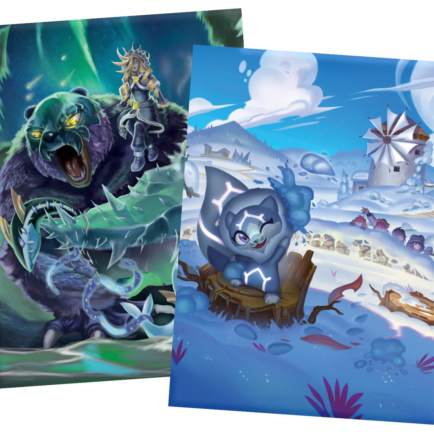 Lifestream Glaciursa Champion of Khione Card Sleeves | Elestrals