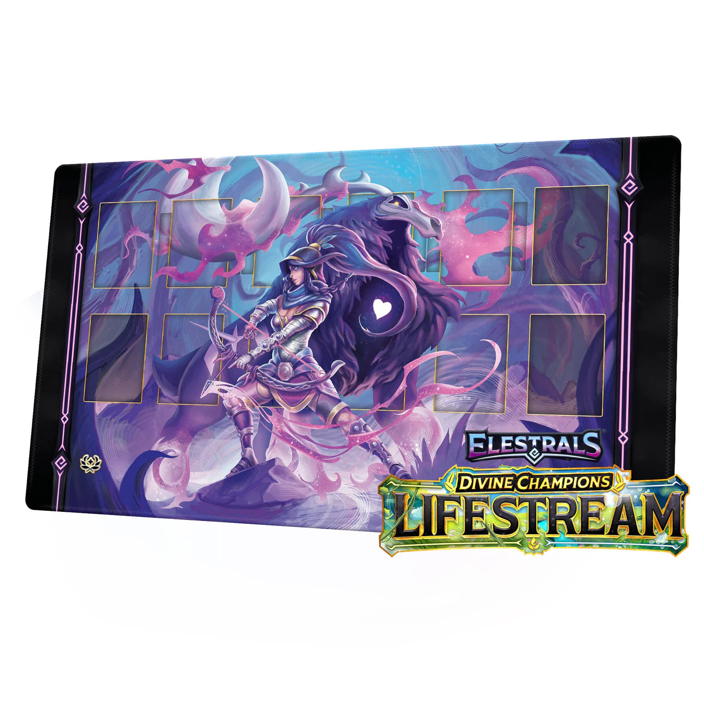Lifestream Posthumoose Champion of Artemis Playmat | Elestrals