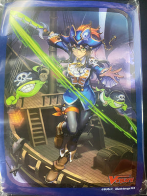 Nightrose (blue border) | Premium Deckset Sleeves (53-sleeves) (English Version)