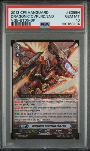 Dragonic Overlord The End (SP) PSA 10