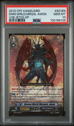 Demon World Marquis, Amon (SP) PSA 10