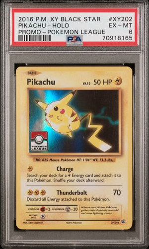 PSA 6 Pikachu PROMO 2016