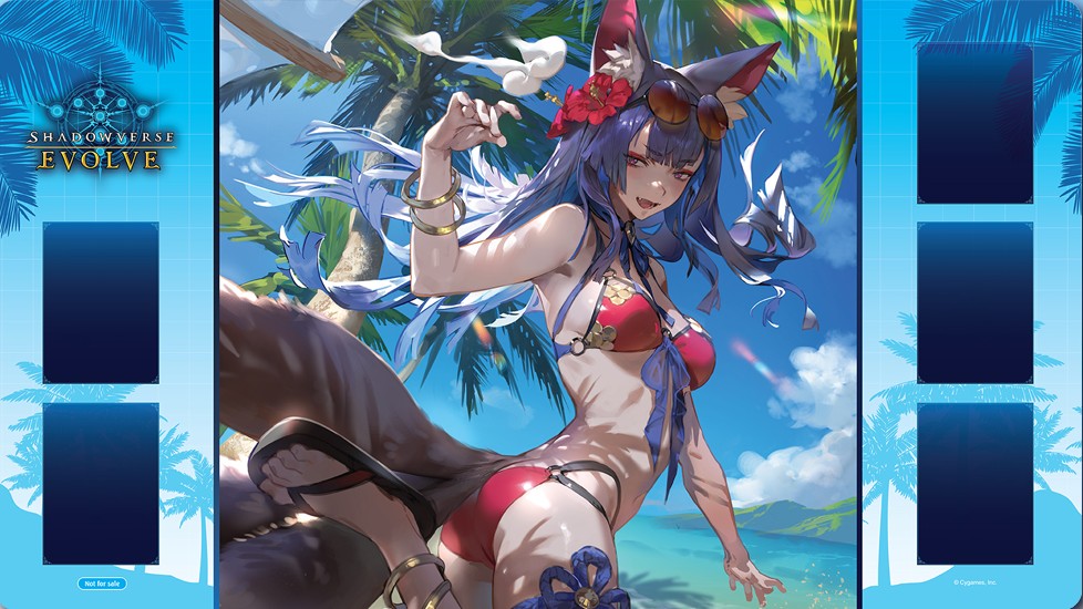 Case Topper Playmat #4 | Seaside Memories | Shadowverse: Evolve