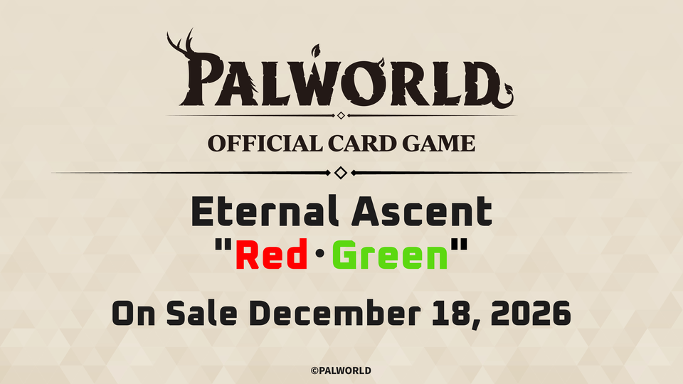 Eternal Ascent Red・Green (PRESALE) | Palworld OCG