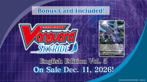 Cardfight Vanguard Manga Book "Skyride" Vol.5 (FREE PROMO)