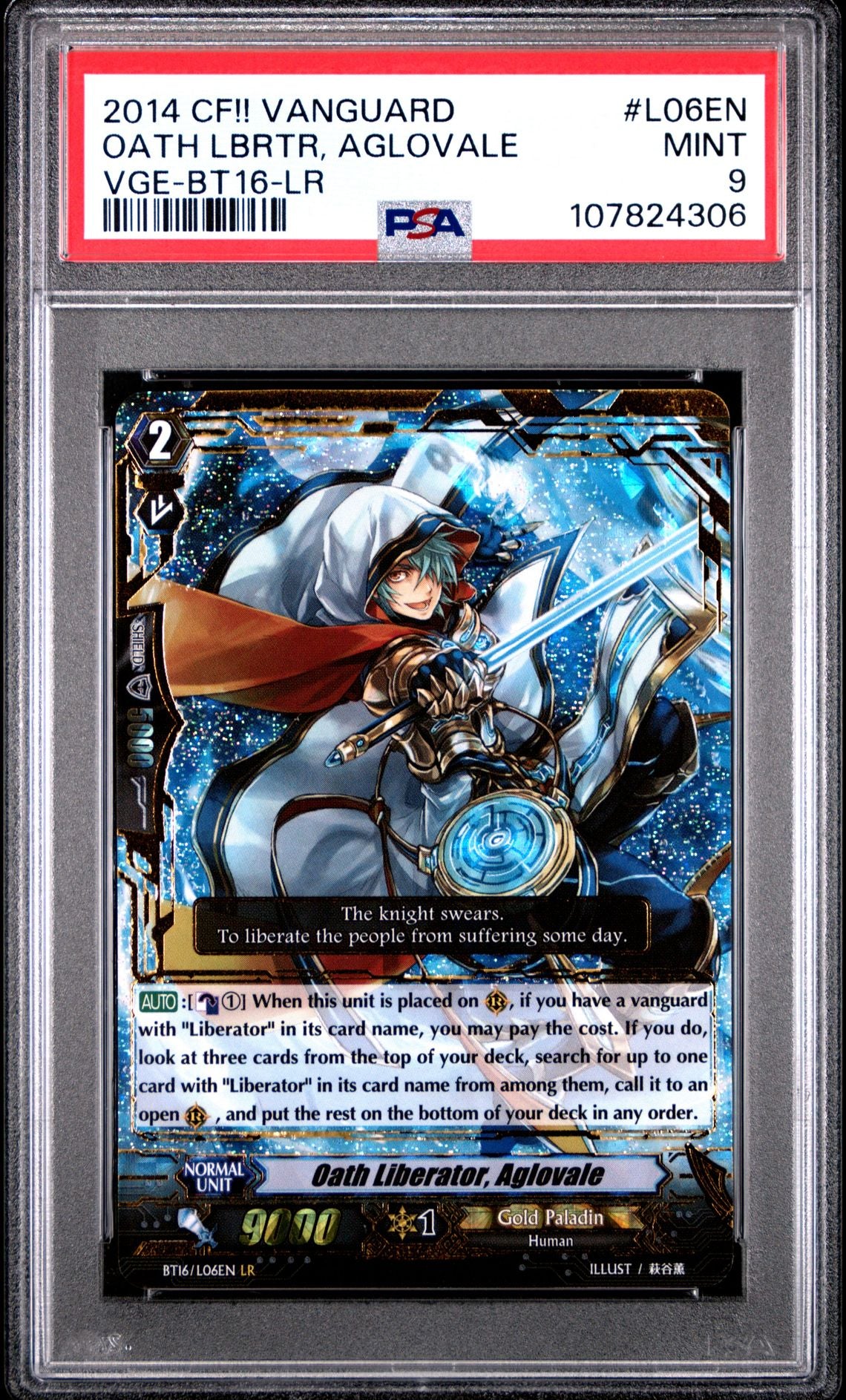 OATH LIBERATOR, AGLOVALE (LR) PSA 9