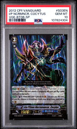 ICE PRISON NECROMANCER, COCYTUS (SP) PSA 10