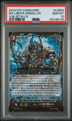 Bluish Flame Liberator, Prominence Core (LR) PSA 10