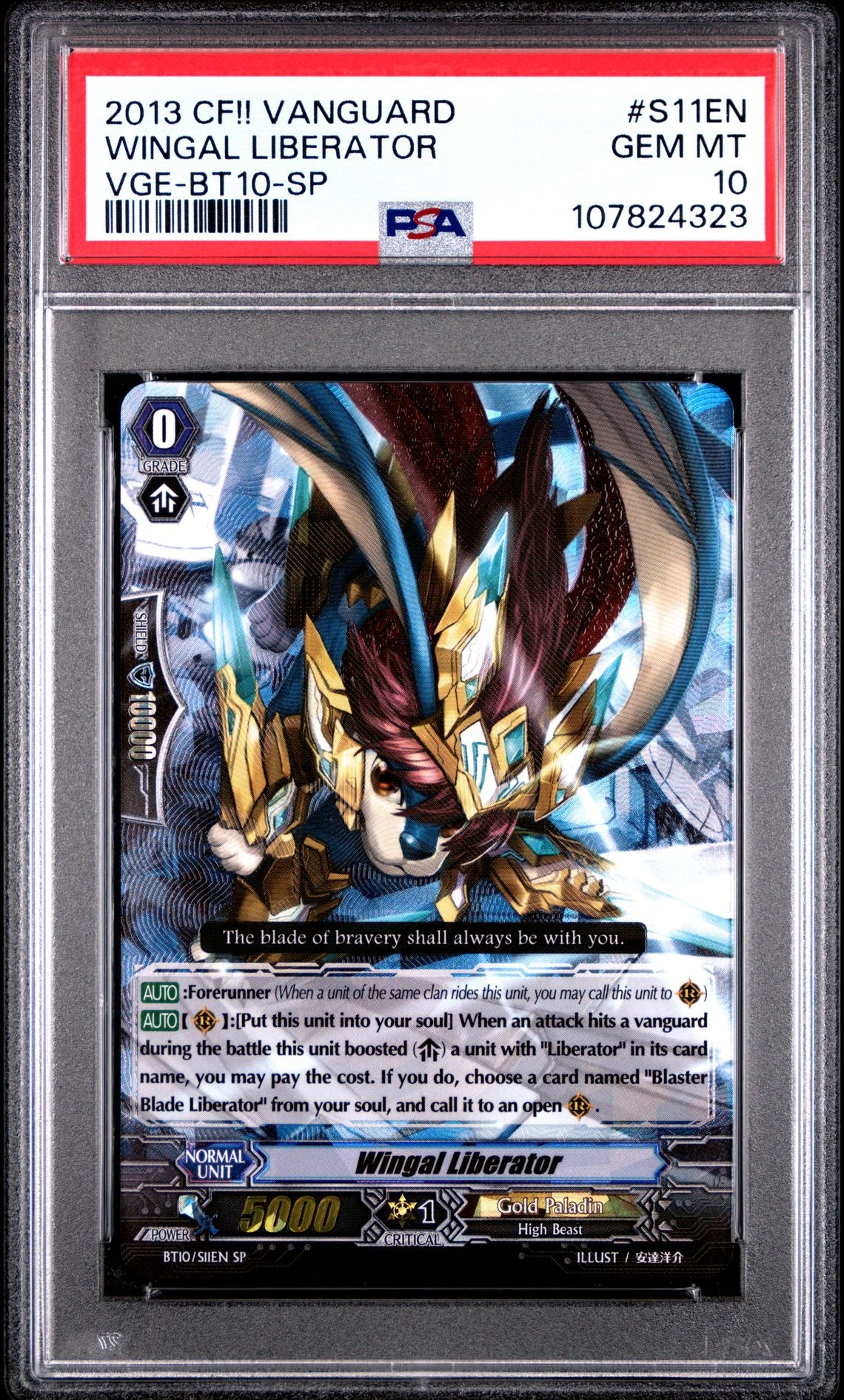 WINGAL LIBERATOR (SP) PSA 10