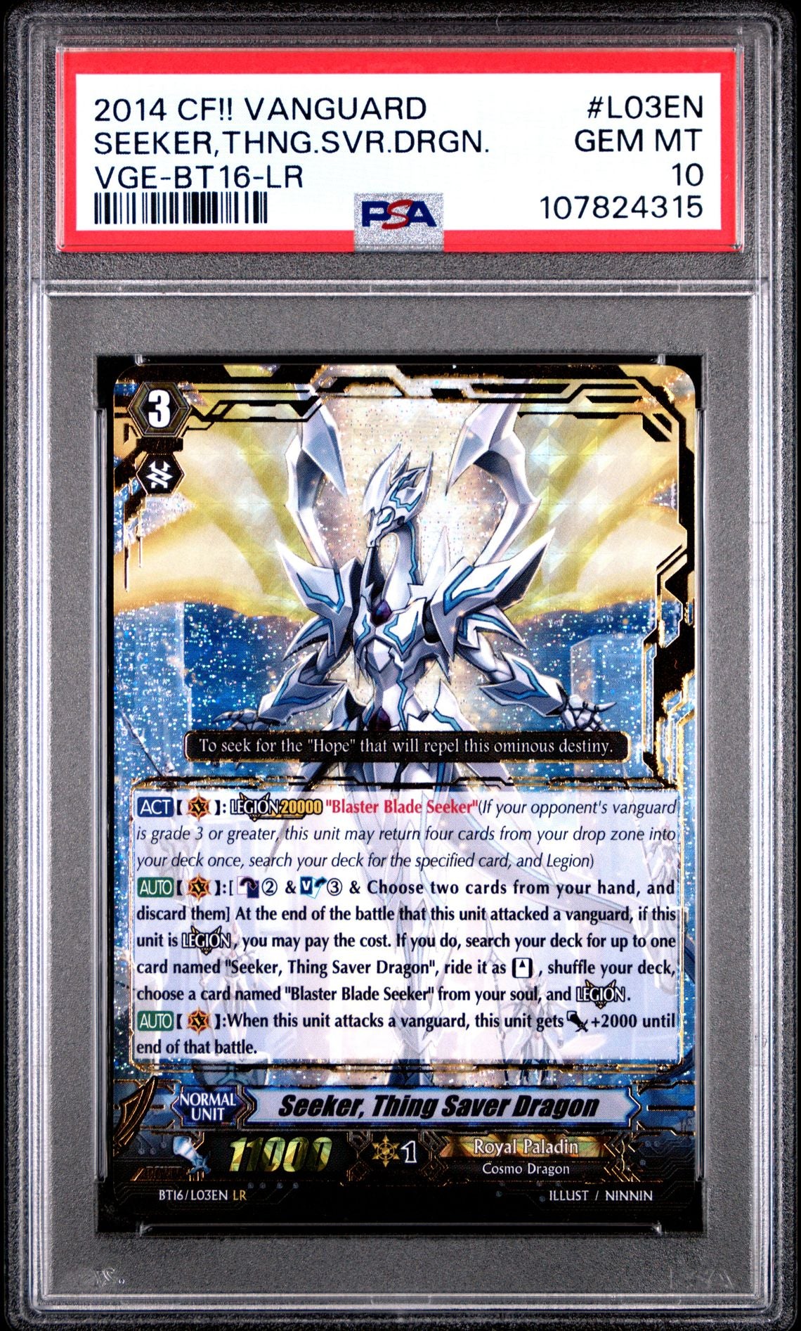 SEEKER, THING SAVER DRAGON (LR) PSA 10