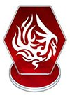 Dragon Empire | Mini Acrylic Energy Marker | Cardfight Vanguard DivineZ