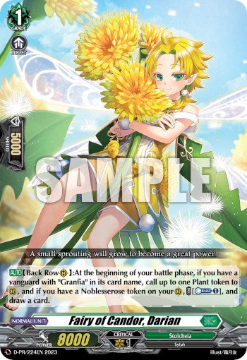 Fairy of Candor, Darian (D-PR-/224EN) [D Promo Cards]