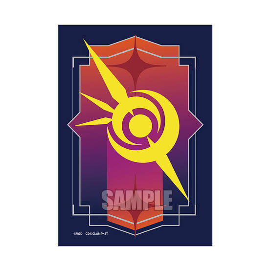 Moon Crest (Navy ver.) Sleeves | Bushiroad Mini Sleeves