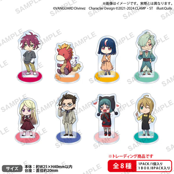 DivineZ Mini Acrylic Energy Marker Vol.2 Set (8 CHARACTERS)