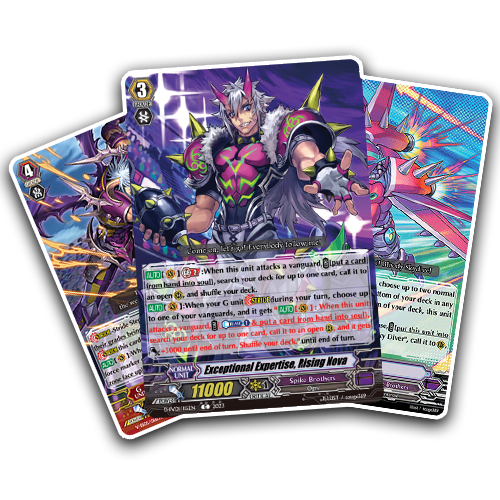 Spike Brothers | Premium Deck Collection (Cardfight Vanguard Custom De ...