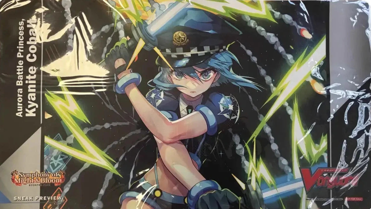 Aurora Battle Princess, Kyanite Cobalt | Sneak Preview Playmat (DZ-BT11)