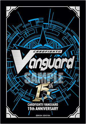 Cardfight Vanguard 15th Anniversary Logo Sleeves Extra Vol.183 | Event Exclusive Bushiroad Sleeves (Cardfight!! Vanguard)