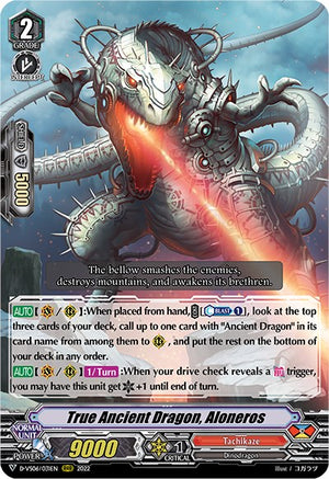 True Ancient Dragon, Aloneros (D-VS06/031EN) [V Clan Collection Vol.6]