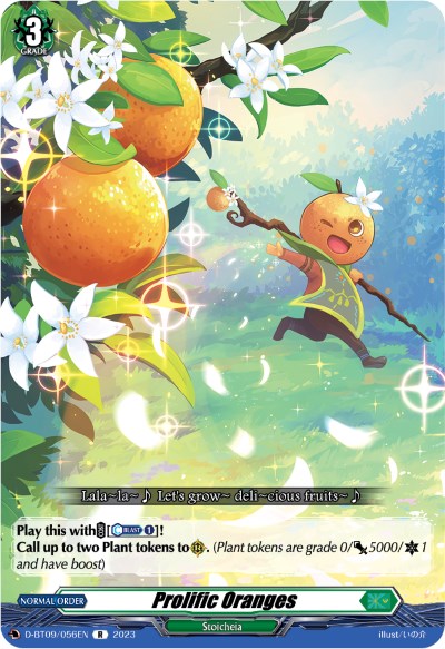 Prolific Oranges (D-BT09/056EN) [Dragontree Invasion]