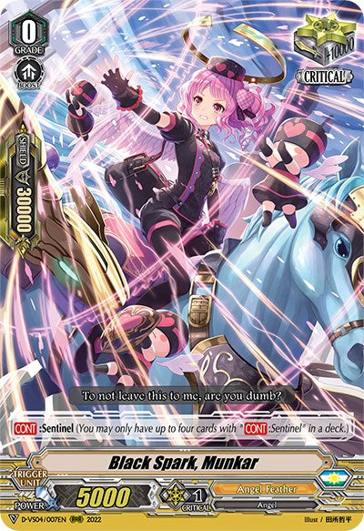 Black Spark, Munkar (D-VS04/007EN) [V Clan Collection Vol.4]