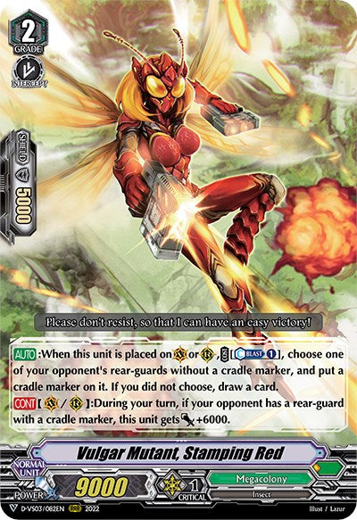 Vulgar Mutant, Stamping Red (D-VS03/082EN) [V Clan Collection Vol.3]