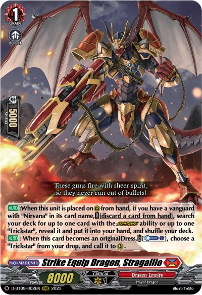 Strike Equip Dragon, Stragallio (D-BT09/002EN) [Dragontree Invasion]