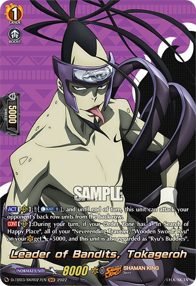 Leader of Bandits, Tokageroh (D-TB03/SKR027EN) [Shaman King] – 50cards