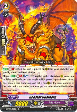 Redstar Dualhorn (G-BT08/080EN) [Absolute Judgment]