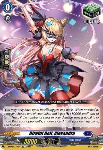 Direful Doll, Alexandra (D-SS03/016) [Stride Deckset -Chronojet-]