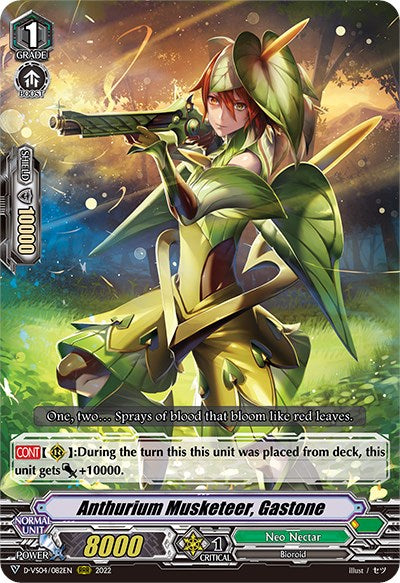 Anthurium Musketeer, Gastone (D-VS04/082EN) [V Clan Collection Vol.4]