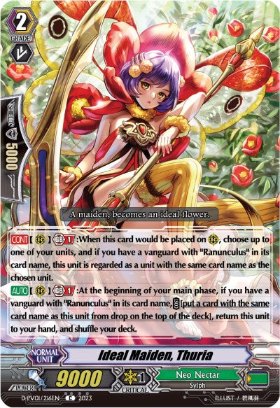 Ideal Maiden, Thuria (D-PV01/216EN) [D-PV01: History Collection]