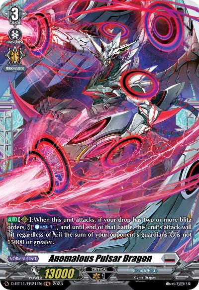 Anomalous Pulsar Dragon (D-BT11/FR21EN) [Clash of the Heroes]