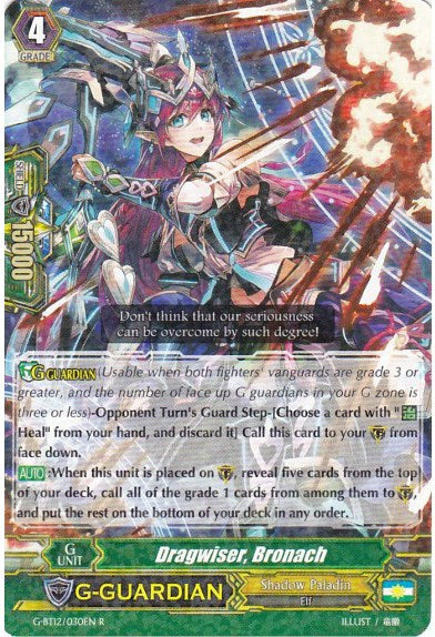 Dragwiser, Bronach (G-BT12/030EN) [Dragon King's Awakening]