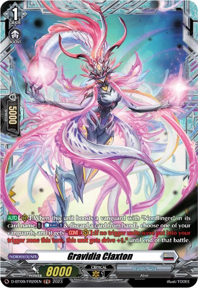 Gravidia Claxton (D-BT09/FR20EN) [Dragontree Invasion]