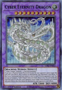 Cyber Eternity Dragon (Green) [LDS2-EN033] Ultra Rare