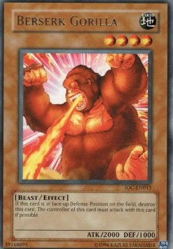 Berserk Gorilla [IOC-EN013] Rare