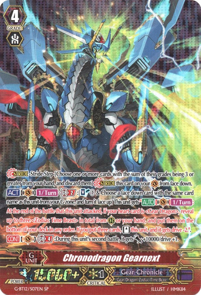 Chronodragon Gearnext (G-BT12/S07EN) [Dragon King's Awakening]