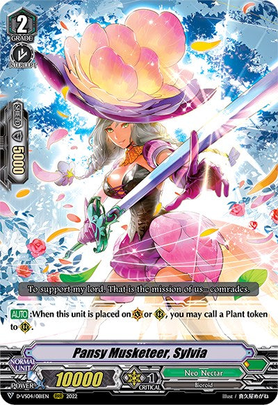 Pansy Musketeer, Sylvia (D-VS04/081EN) [V Clan Collection Vol.4]