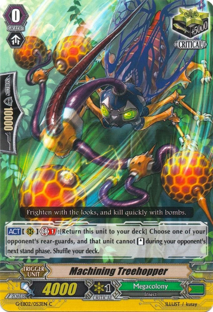 Machining Treehopper (G-EB02/053EN) [The AWAKENING ZOO] – 50cards