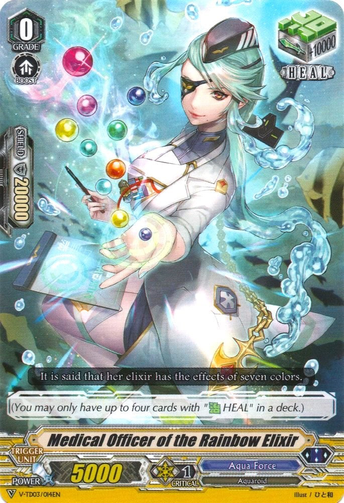 Medical Officer of the Rainbow Elixir (V-TD03/014EN) [Leon Soryu] – 50cards