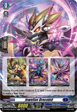 Jewelias Dracokid (Tutorial Card) (D-TD02/004EN-T) [D-TD02: Michiru Hazama -Demonic Jewel Dragon of the Four Flames-]