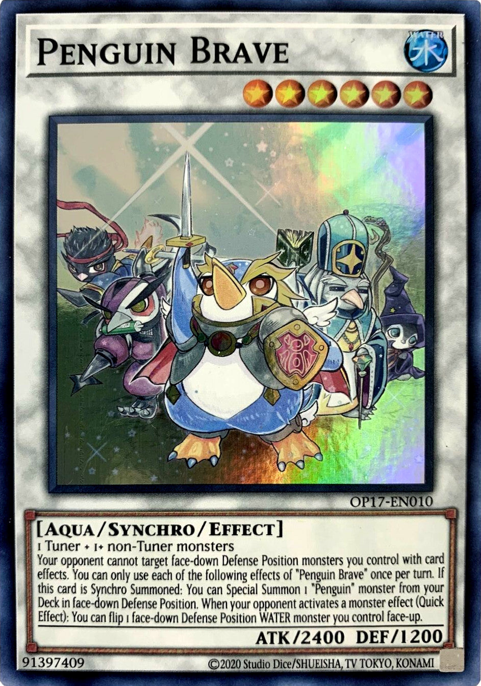 Penguin Brave [OP17-EN010] Super Rare